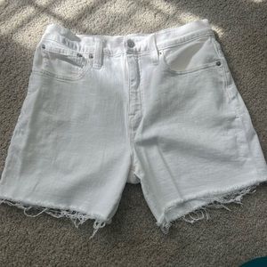 J Crew White Shorts